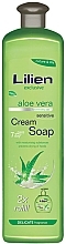 Fragrances, Perfumes, Cosmetics Liquid Aloe Vera Cream Soap - Lilien Aloe Vera Cream Soap (refill)