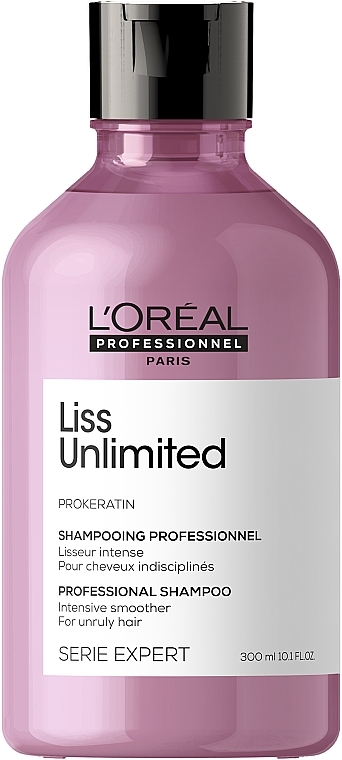 Keratin Dry & Unruly Hair Shampoo - L'Oreal Professionnel Liss Unlimited Prokeratin Shampoo — photo N1