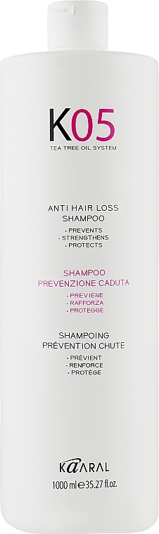 Anti Hair Loss Shampoo - Kaaral K05 Anti Hair Loss Shampoo — photo N5