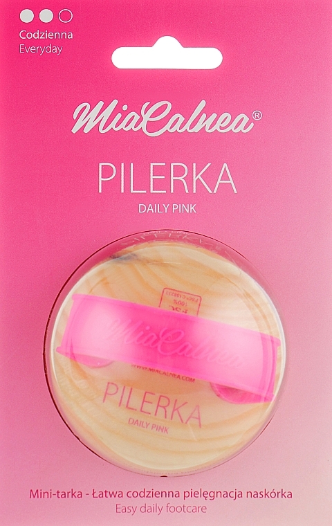 Round Foot File - MiaCalnea Pilerka Daily Pink — photo N1