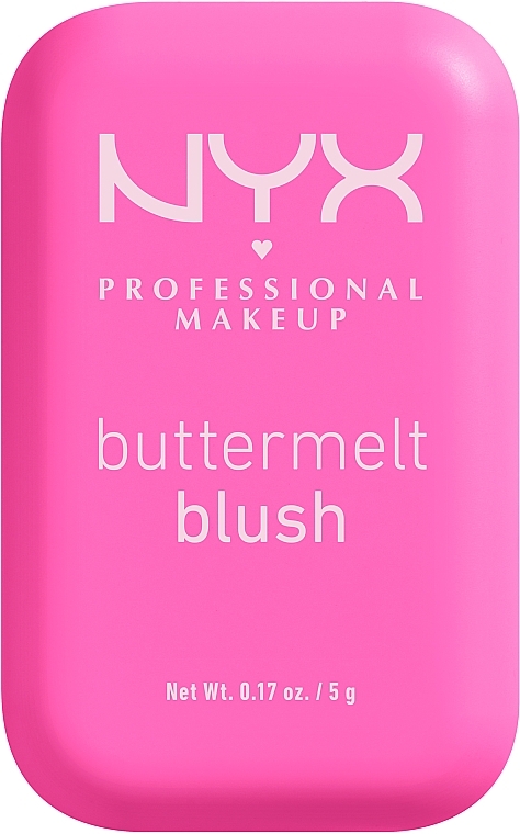 Powder Blush - NYX Professional Makeup Buttermelt High-Pigment Powder Blush — photo N1