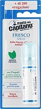 Fragrances, Perfumes, Cosmetics Oral Freshener "Mint" - Pasta Del Capitano Fresco Fresh Mouth Spray Mint