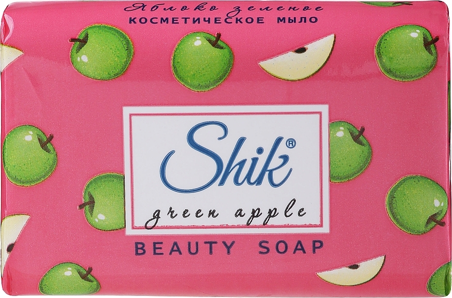 Toilet Soap "Magic Garden", green apple - Shik — photo N1