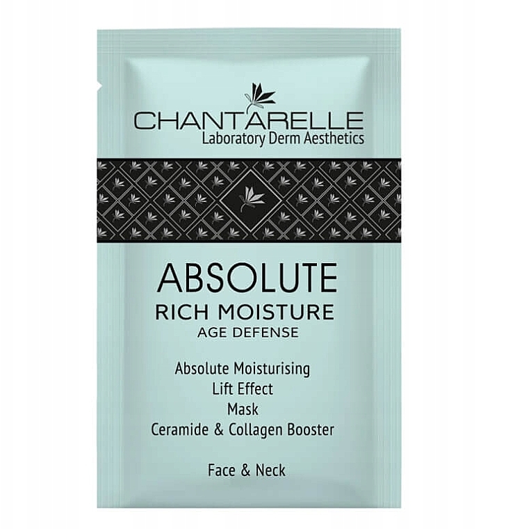 Face Mask - Chantarelle AbsoluteRich Moisture Age Deffense — photo N2