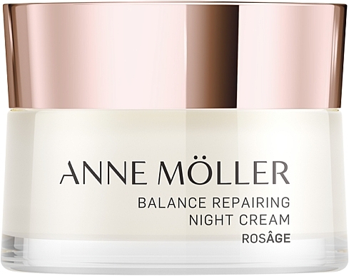 Repairing Night Face Cream - Anne Moller Rosage Balance Repairing Night Cream — photo N4