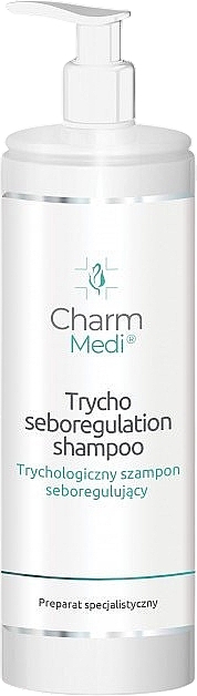 Trichological Sebum-Regulating Shampoo - Charmine Rose Charm Medi Trycho Seboregulation Shampoo — photo N1