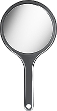 Fragrances, Perfumes, Cosmetics Framed Mirror with Handle 28.5x14.5 cm, grey - Titania