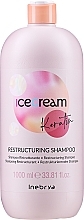 Repair Keratin Shampoo - Inebrya Ice Cream Keratin Restructuring Shampoo  — photo N3