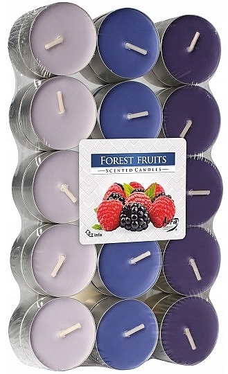 Forest Fruit Tealight Set - Bispol Forest Fruits Scented Candles — photo N1