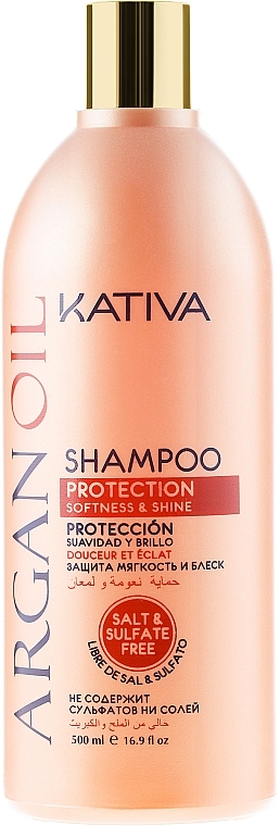 Moisturizing Argan Oil Shampoo - Kativa Argan Oil Shampoo — photo N3