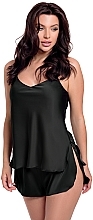 Women Tank Top 'Sensual', black - MAKEUP Women's Tank Top Black (1pc) — photo N3