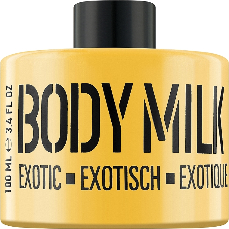 Exotic Yellow Body Milk - Mades Cosmetics Stackable Exotic Body Milk — photo N5