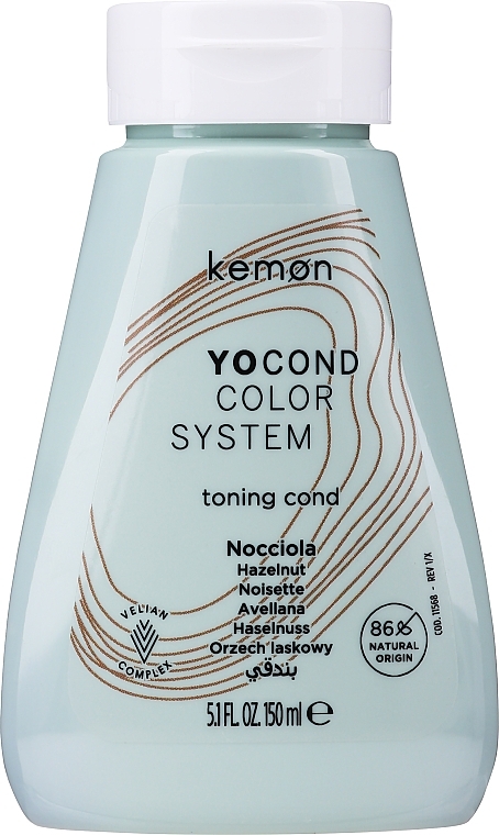 Hazelnut Color Conditioner - Kemon Yo Cond Color System — photo N1