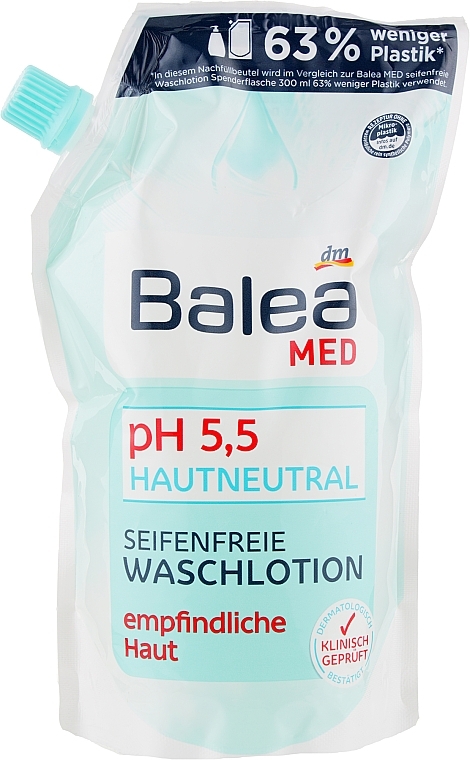 Liquid Hand Soap - Balea Med Waschlotion pH 5,5 Hautneutral Seifenfrei NF — photo N1
