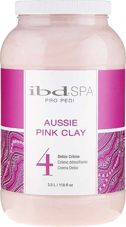 Hand and Foot Cream with Pink Clay - IBD Aussie Pink Clay Detox Creme  — photo N3