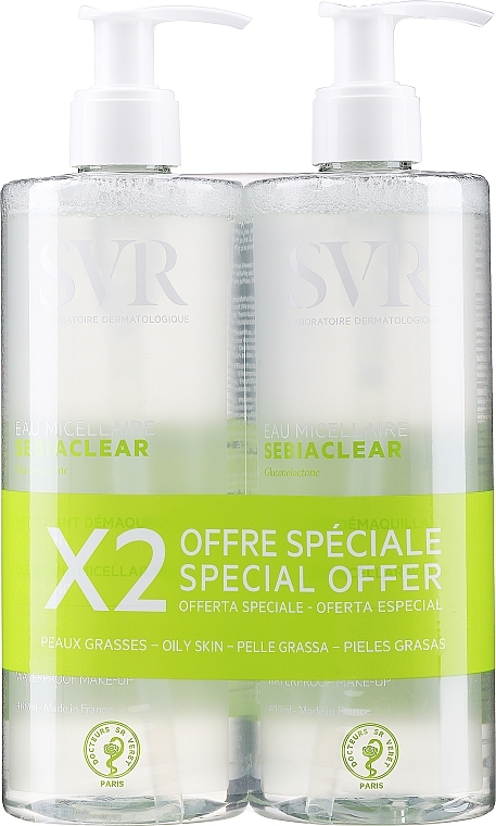 Set - SVR Sebiaclear (micel/2x400ml) — photo N1