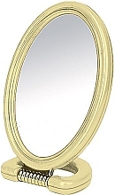 Fragrances, Perfumes, Cosmetics Oval Double-Sided Stand Mirror, 11x15 cm - Donegal Mirror