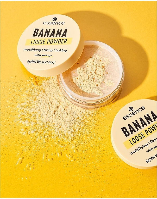 Banana Face Powder - Essence Banana Loose Powder — photo N5