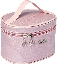 Fragrances, Perfumes, Cosmetics Women Makeup Bag "Glitter", 97928, pink - Top Choice