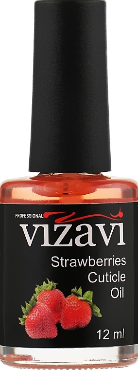 Strawberry Cuticle Oil - Vizavi Professional Cuticle Oil — photo N1