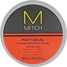 Strong Hold Mattifying Clay - Paul Mitchell Mitch Matterial Styling Clay — photo N1