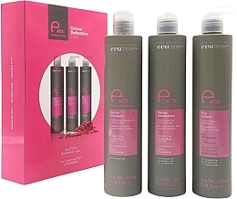 Fragrances, Perfumes, Cosmetics Set - Eva Professional E-line Colour Pack (sh/300ml + cond/300ml + h/cr/300ml)