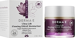 Fragrances, Perfumes, Cosmetics Moisturizing & Firming Ultra-Lifting with DMAE, Copper Peptides, Resveratrol & Kakadu Plum - Derma E Firming DMAE Moisturizer