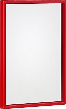 Compact Rectangular Mirror, crimson frame - Donegal Mirror — photo N4