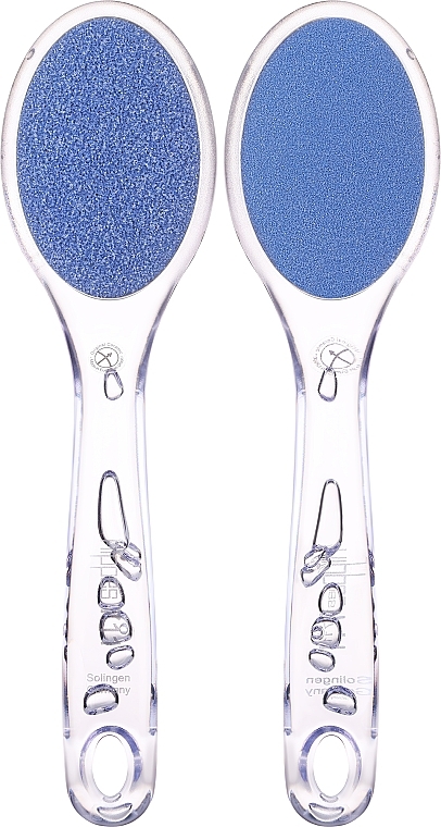 Foot File, transparent - Nippes Solingen Ceramic Hard Skin Remover 711E — photo N1