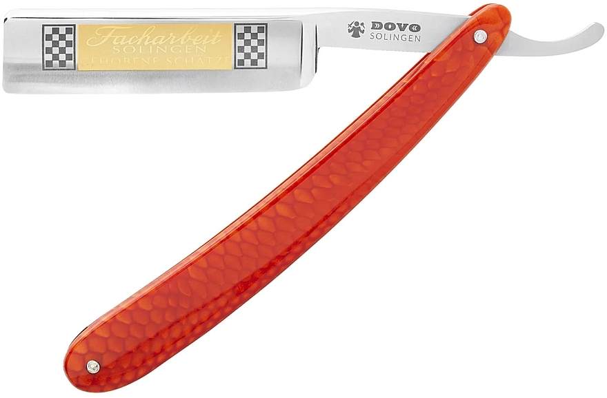 Straight Razor, red - Dovo Straight Razor 6/8" Facharbeit Red — photo N1