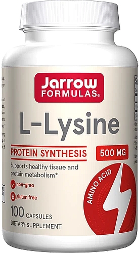 Dietary Supplement "L-Lysine 500mg" - Jarrow Formulas L-Lysine 500mg — photo N1