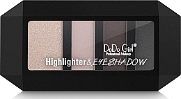 Makeup Palette - DoDo Girl Eyeshadow & Highlighter — photo N2