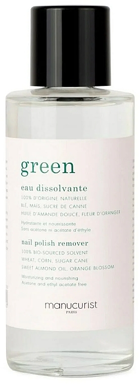 Nail Polish Remover - Manucurist Green Nail Polish Remover — photo N1