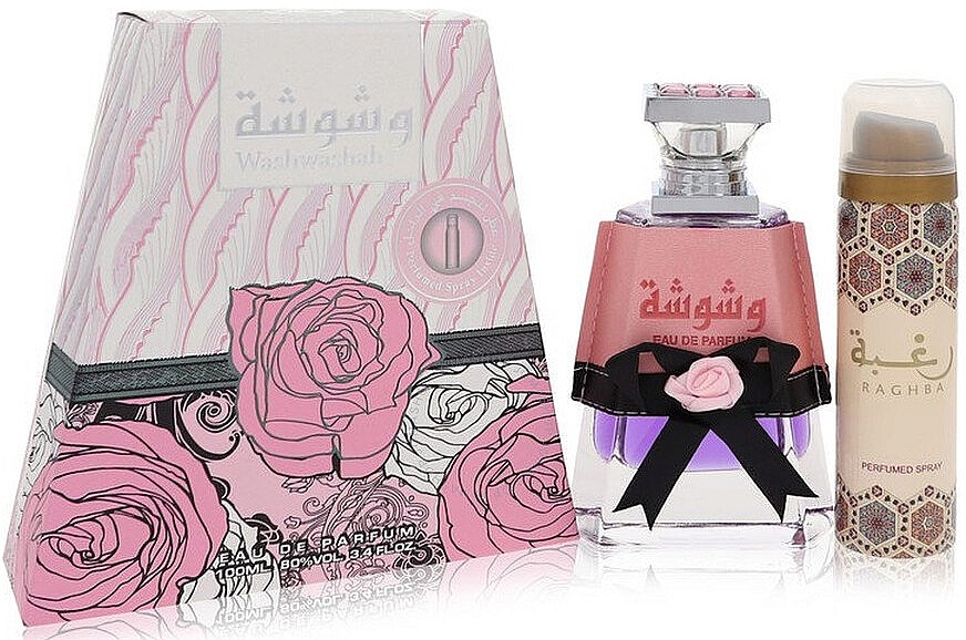 Lattafa Perfumes Washwashah - Set (edp/100 ml + deo/50 ml) — photo N1