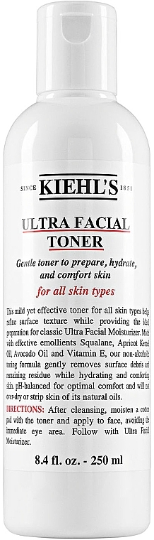 Moisturizing Tonic - Kiehl's Ultra Facial Toner — photo N1