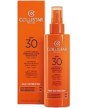 Tanning Spray - Collistar Tanning Moisturizing Milk Spray SPF 30 — photo N2