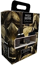 キット - Sweet Home Collection Oud Noir Gift Set (diffuser/100ml + candle/110g) — photo N1