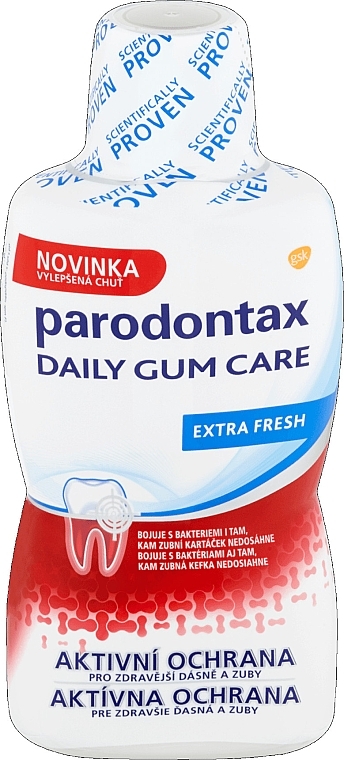 Mouthwash - Parodontax Daily Gum Care Extra Fresh — photo N1