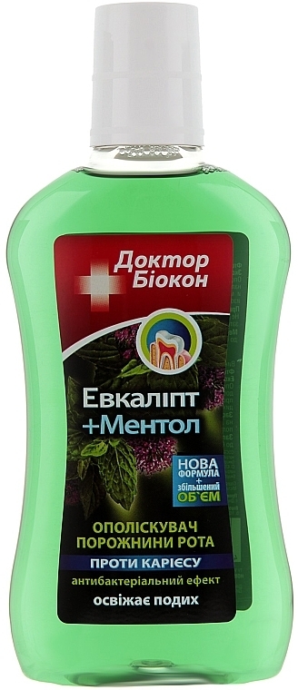 Eucalyptus & Menthol Mouthwash - Biokon — photo N10