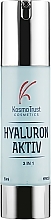 Fragrances, Perfumes, Cosmetics Light Nourishing Face Cream with Three Types of Hyaluronic Acid - KosmoTrust Cosmetics Hyaluron Aktiv 3 In 1