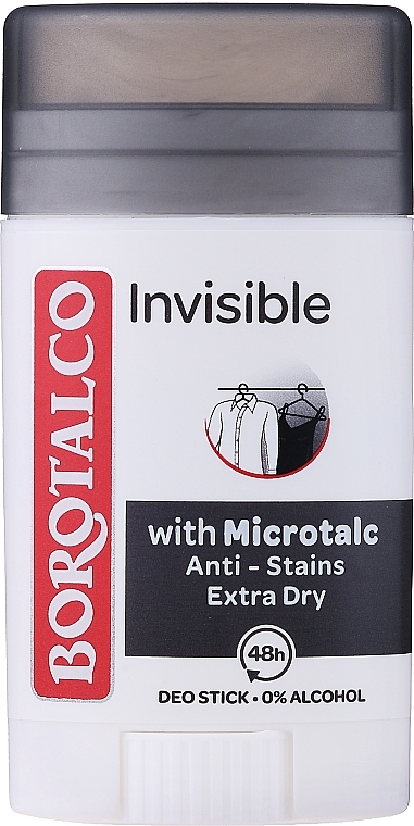 Deodorant Stick - Borotalco Invisible Deo Stick  — photo N1