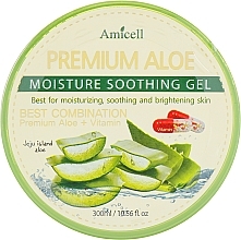 Fragrances, Perfumes, Cosmetics Moisturizing Face & Body Gel - Amicell Aloe Vera Moisture Soothing Gel