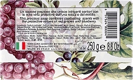 Soap "Red Grape and Blueberry" - Nesti Dante Il Frutteto  — photo N2