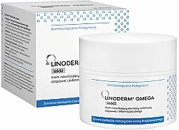 Fragrances, Perfumes, Cosmetics Light Moisturizing Face Cream - Linoderm Omega Light Cream