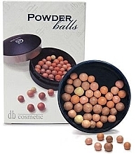 Fragrances, Perfumes, Cosmetics Blusher Balls - Dark Blue Cosmetics Powder Balls