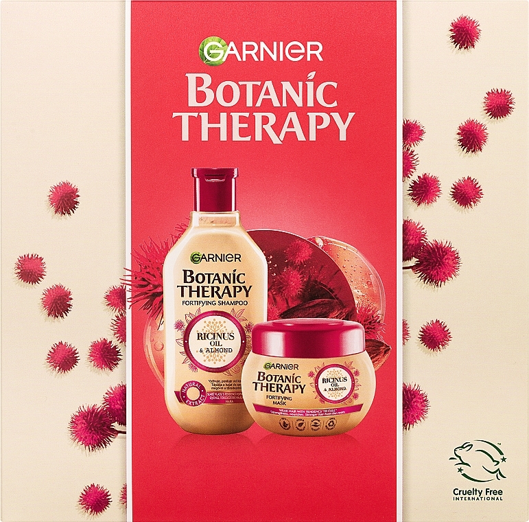 Set - Garnier Botanic Therapy Ricinus Oil & Almond — photo N2