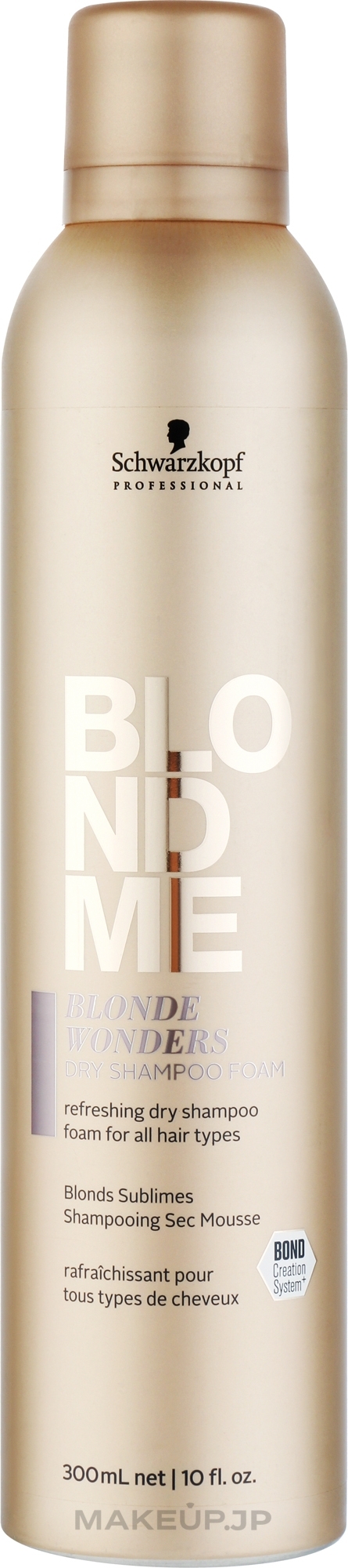 Dry Shampoo - Schwarzkopf Professional Blondme Blonde Wonders Dry Shampoo Foam — photo 300 ml