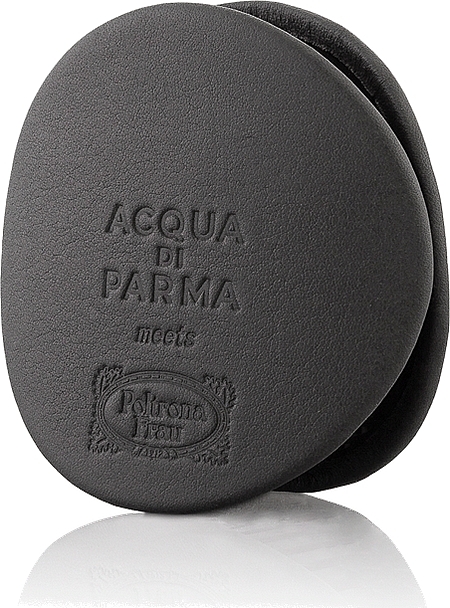 Car Perfume - Acqua Di Parma Leather Car Air Freshener Meets Poltona Frau Grey — photo N1