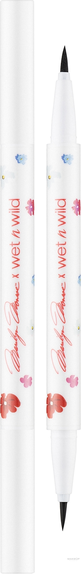 Eyeliner - Wet N Wild x Marilyn Monroe Icon Dual-Ended Liquid Eyeliner — photo 0.35 ml