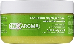 Salt Body Scrub with Olive Oil - Bioton Cosmetics Spa & Aroma Salt Body Scrub — photo N1
